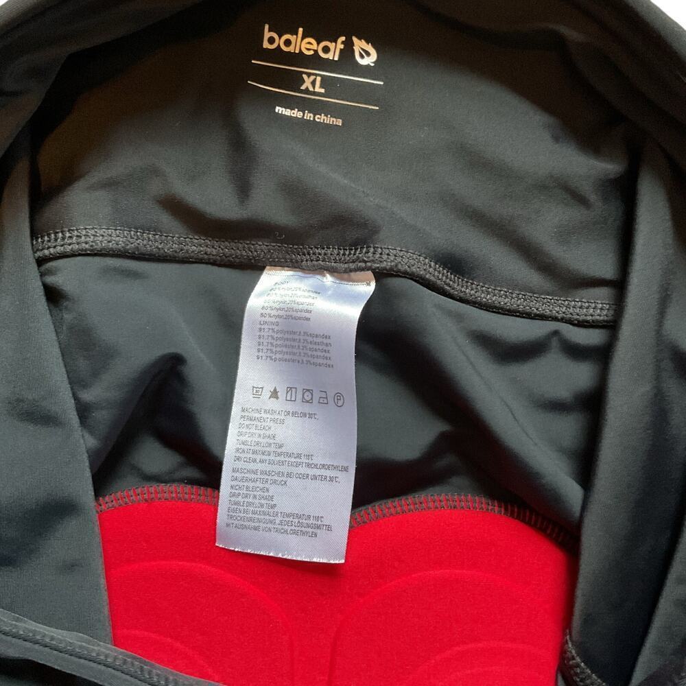 Baeleaf Womens Cycling pants. Black with Reflective Stripes. Size XL - Picture 3 of 11